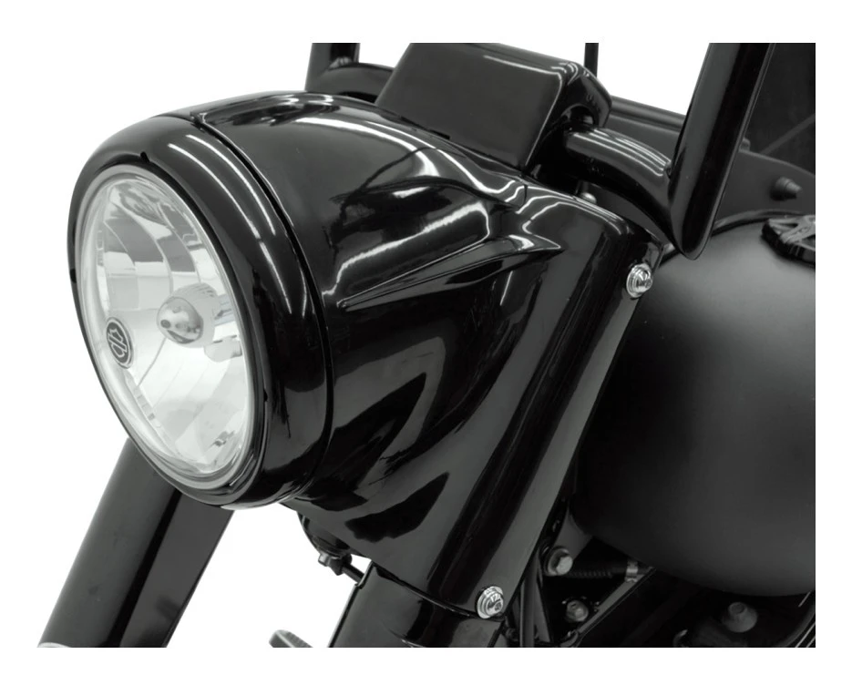 Drag Specialties 7" Headlight Nacelle Kit For Harley Softail 1986-2017