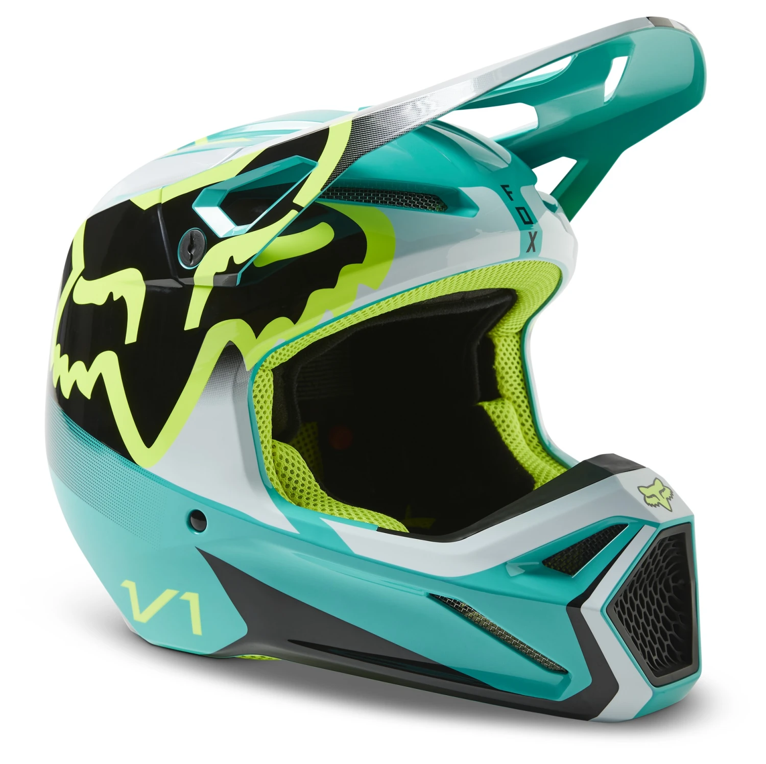 Fox Racing V1 Leed Helmet - Image 3