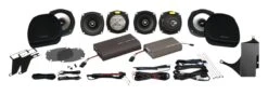Hogtunes 425-Watt Ultra 6 Pack Amp And Speaker Kit For Harley Touring 1998-2013