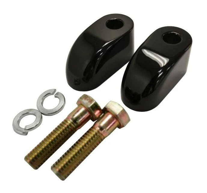 LA Choppers Pullback Riser Extensions For Harley 1" / Chrome [Open Box] - Image 2