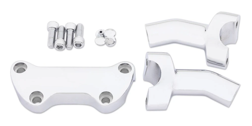 Milwaukee Twins Complete Riser Set For Harley - Image 7