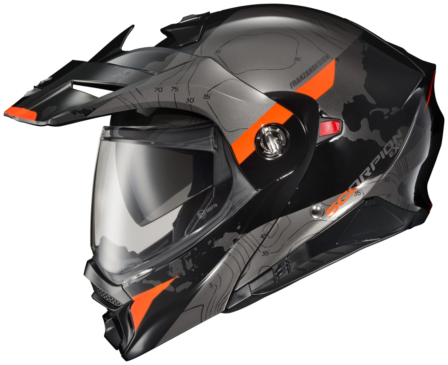 Scorpion EXO-AT960 Topographic Helmet - Image 2