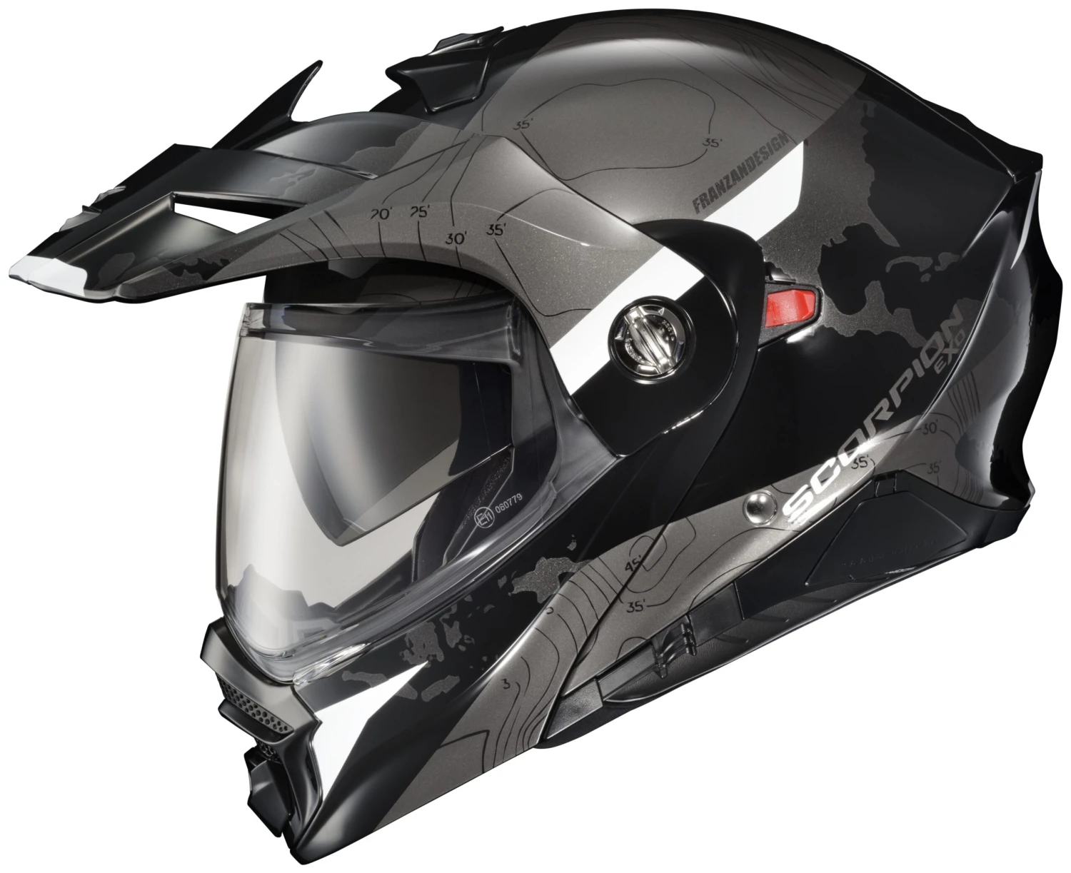 Scorpion EXO-AT960 Topographic Helmet