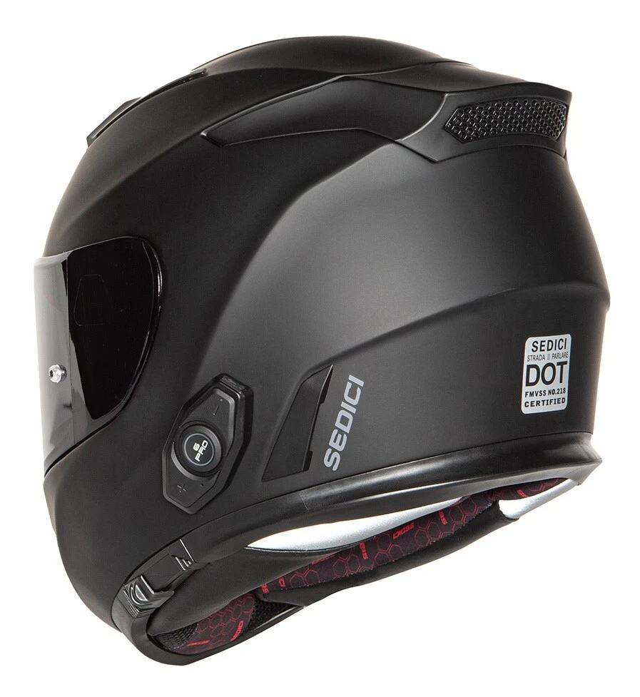 Sedici Strada II Parlare Bluetooth Helmet - Image 8